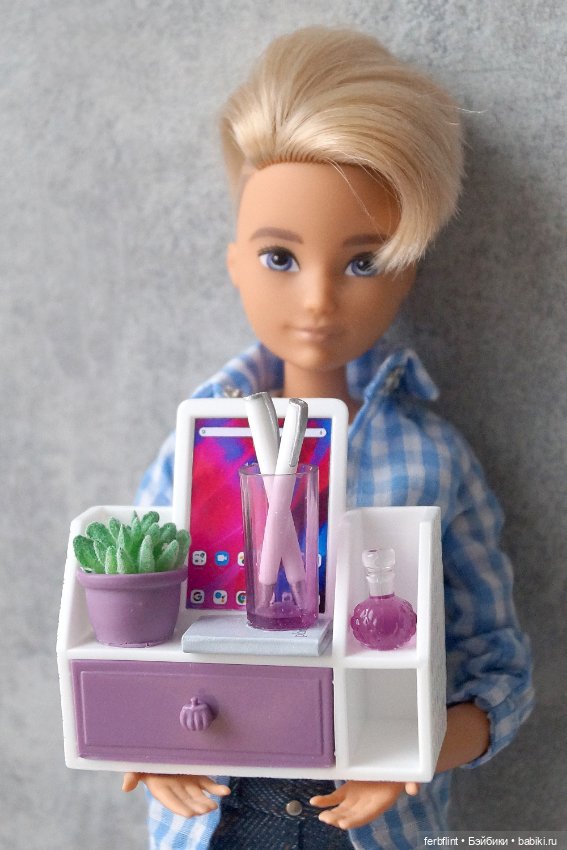 Настольный набор №1 масштаб 1:6 (фото 7)