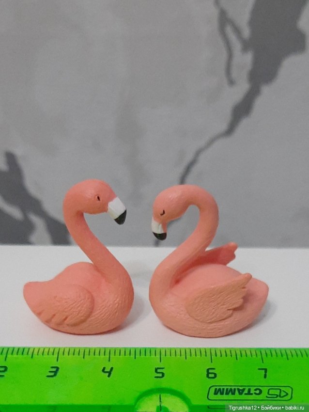 Фламинго — Миниатюра для кукол (фото 3)