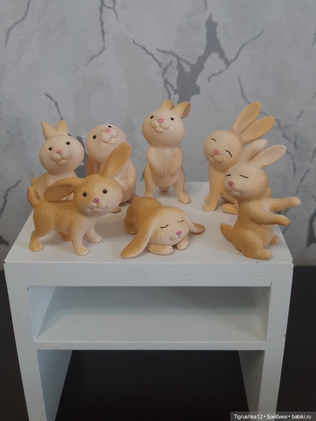 Зайчики — Миниатюра для кукол