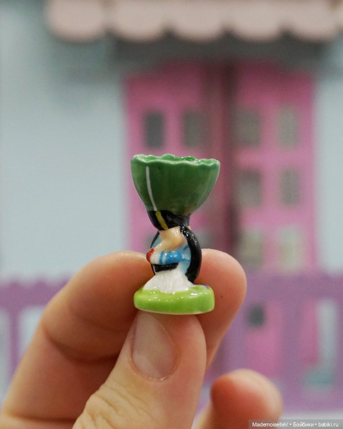 Подставки под яички. Французская фарфоровая миниатюра (фото 9)