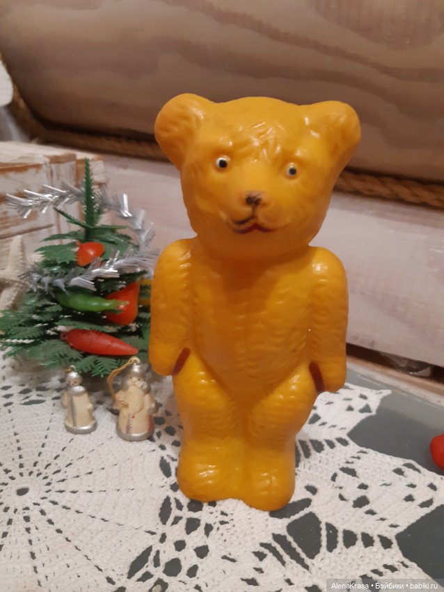 Мишка СССР — Винтажные куклы и игрушки детства (фото 2)
