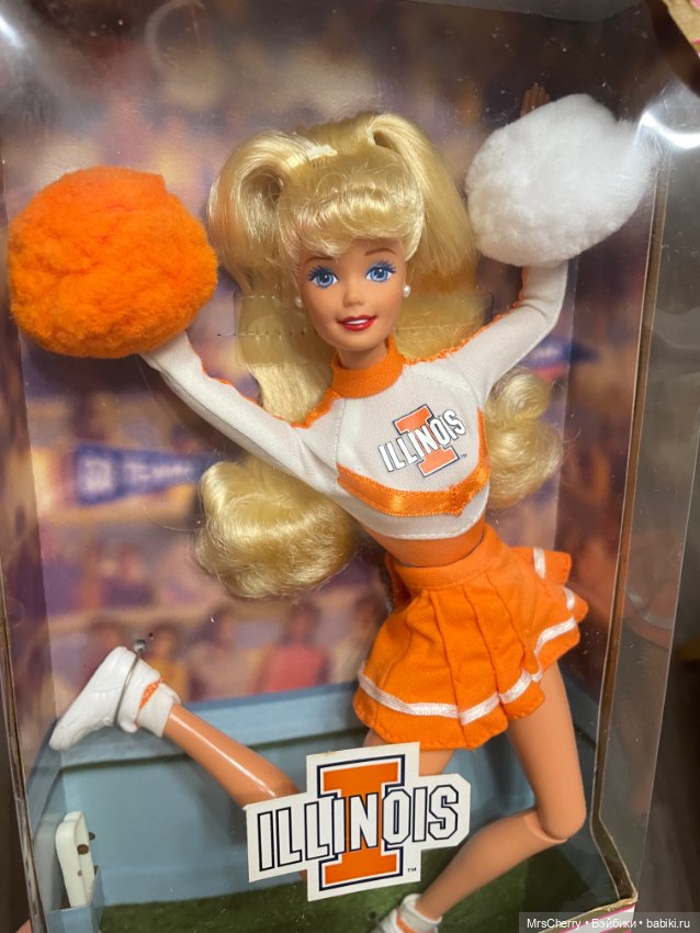Девочка чирлидер / Illinois University Barbie Cheerleader