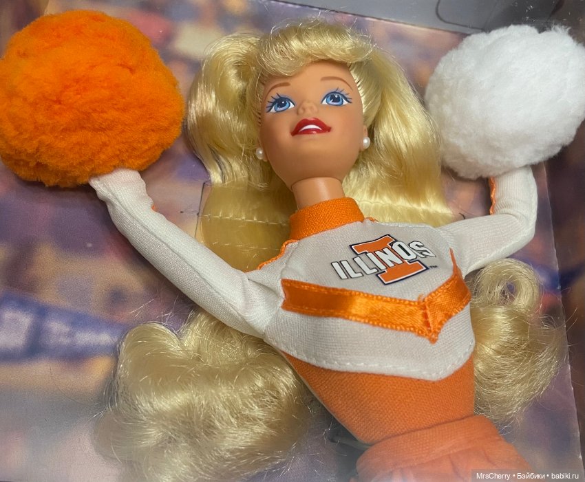 Девочка чирлидер / Illinois University Barbie Cheerleader