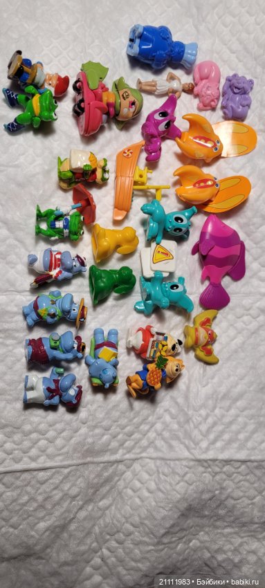 Игрушки из Киндера — Винтажные куклы и игрушки детства (фото 6)