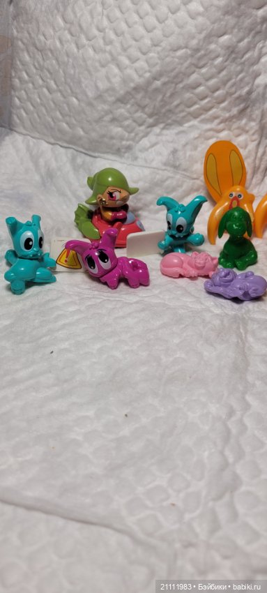 Игрушки из Киндера — Винтажные куклы и игрушки детства