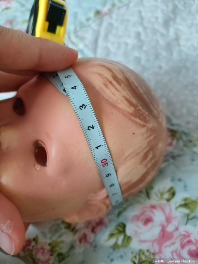 Голова целлуоид шильдкрот