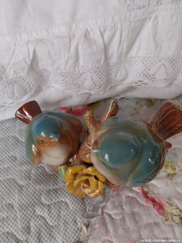 Обливная керамика птички — Статуэтки (фото 2)