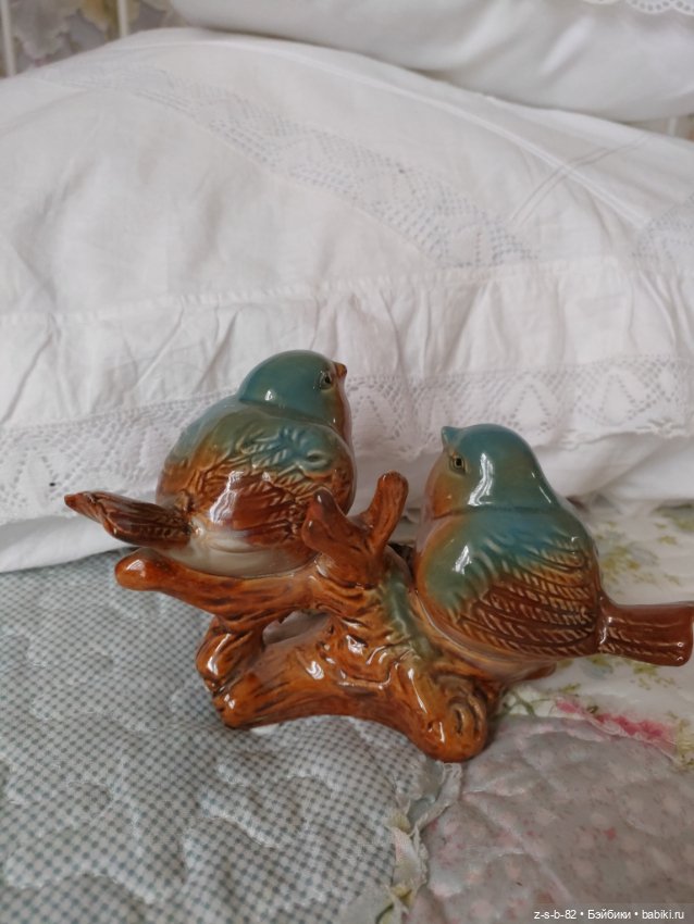 Обливная керамика птички — Статуэтки (фото 3)