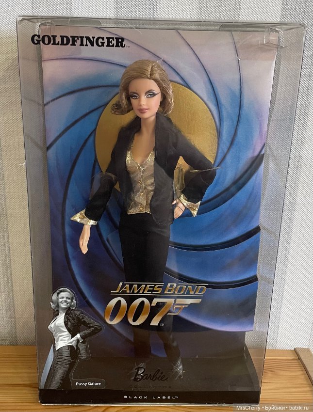Barbie Pussy Galore - Goldfinger / Барби Пусси Галор серия Девушки Джеймса Бонда) (фото 2)