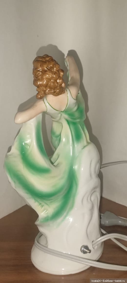 Статуэтка Светильник Ночник Танцовщица Германия (фото 7)