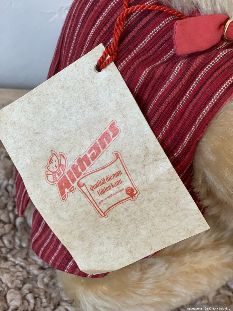 Винтажный мишка "Althans" (фото 3)