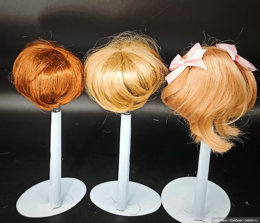 Винтажные парики для кукол Размер 9"-10"