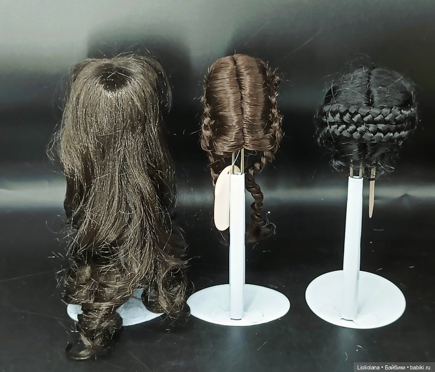 Винтажные парики для кукол Размер 9"-10" (фото 8)