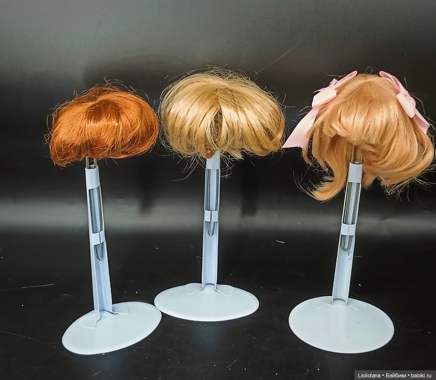 Винтажные парики для кукол Размер 9"-10" (фото 10)