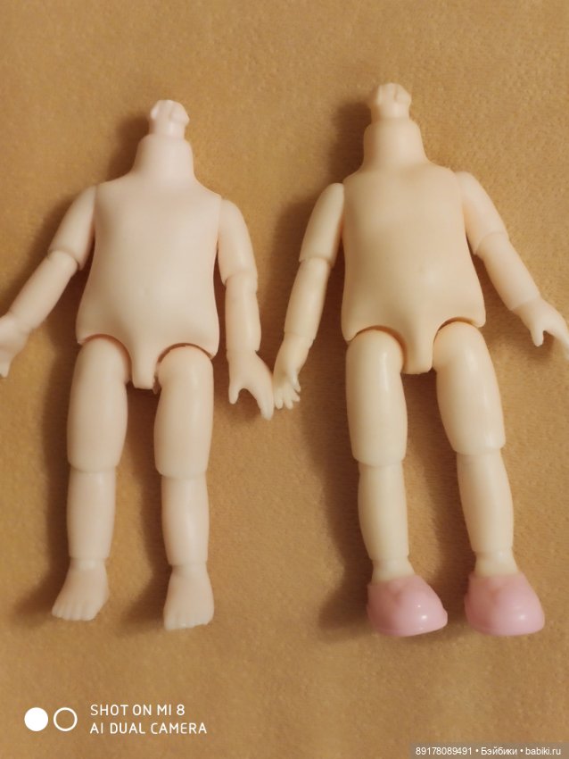 Тело шарнирное для Баболей 16 см и вашего творчества (фото 2)