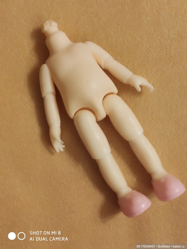 Тело шарнирное для Баболей 16 см и вашего творчества (фото 3)