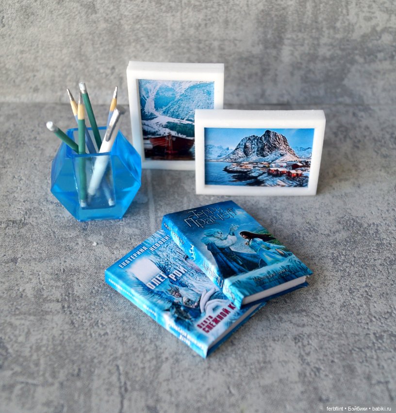 Настольный набор №2 масштаб 1:6 (фото 3)