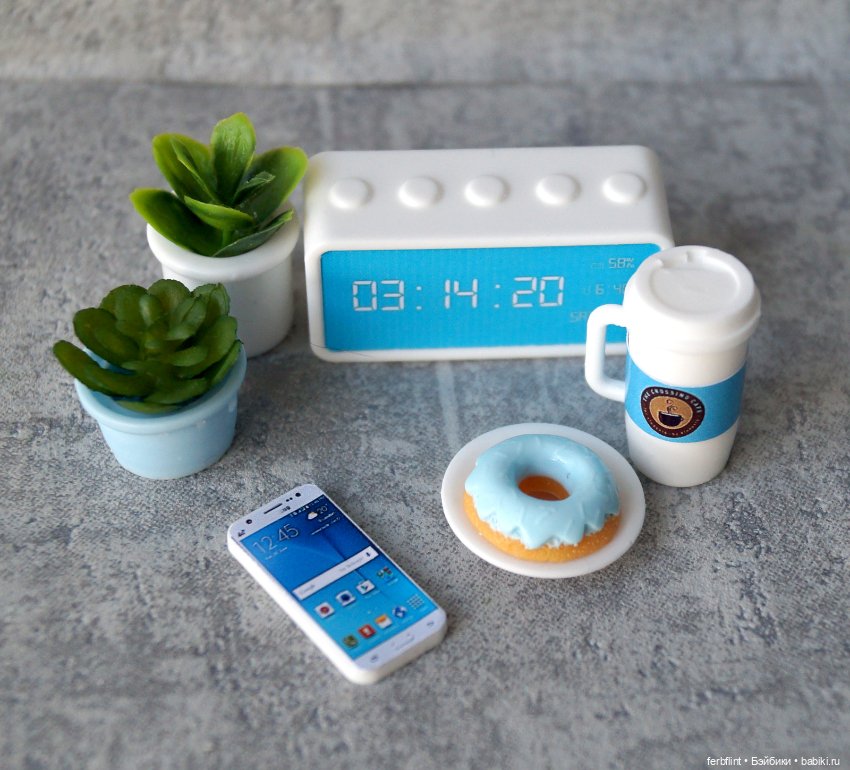 Настольный набор №2 масштаб 1:6 (фото 2)