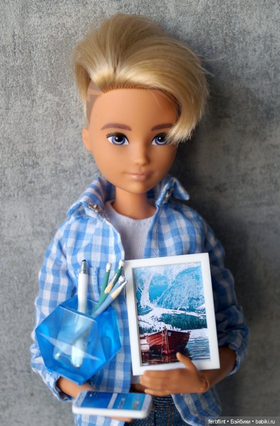 Настольный набор №2 масштаб 1:6 (фото 5)