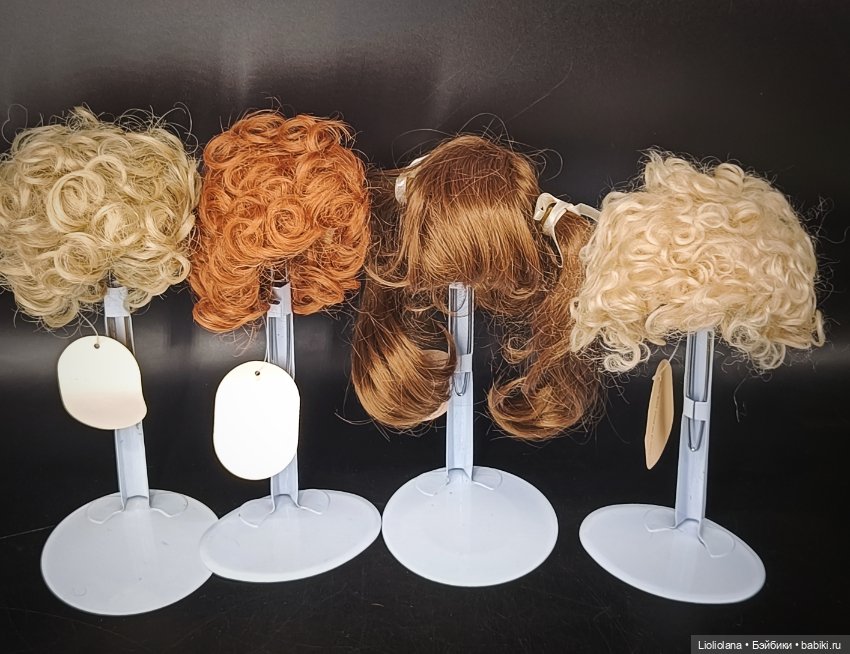 Винтажные парики для кукол Размер 13"-14" (фото 3)