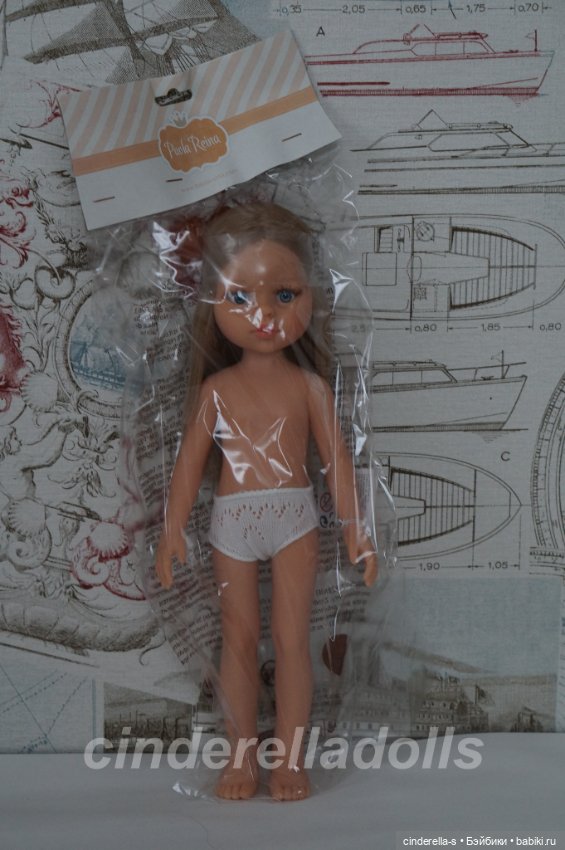 Карла #6 с голубыми глазами от Paola Reina