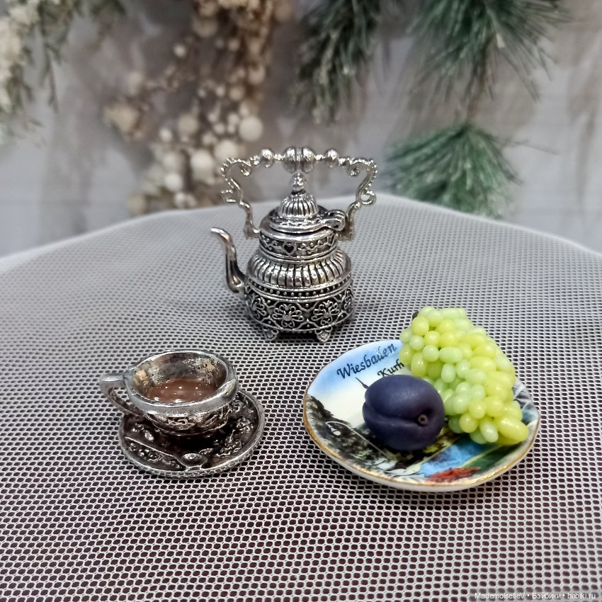 Чашка кофе — Миниатюра для кукол