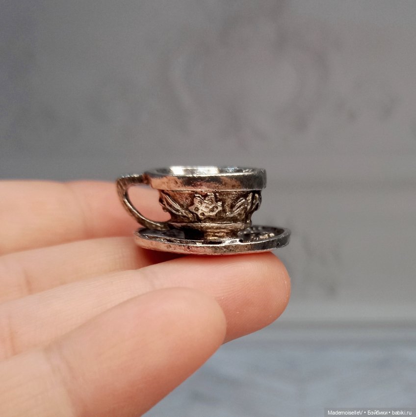 Чашка кофе — Миниатюра для кукол (фото 5)