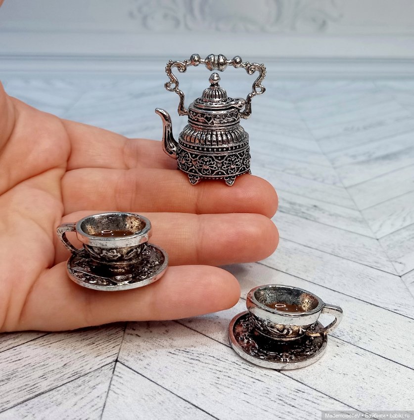 Чашка кофе — Миниатюра для кукол (фото 7)