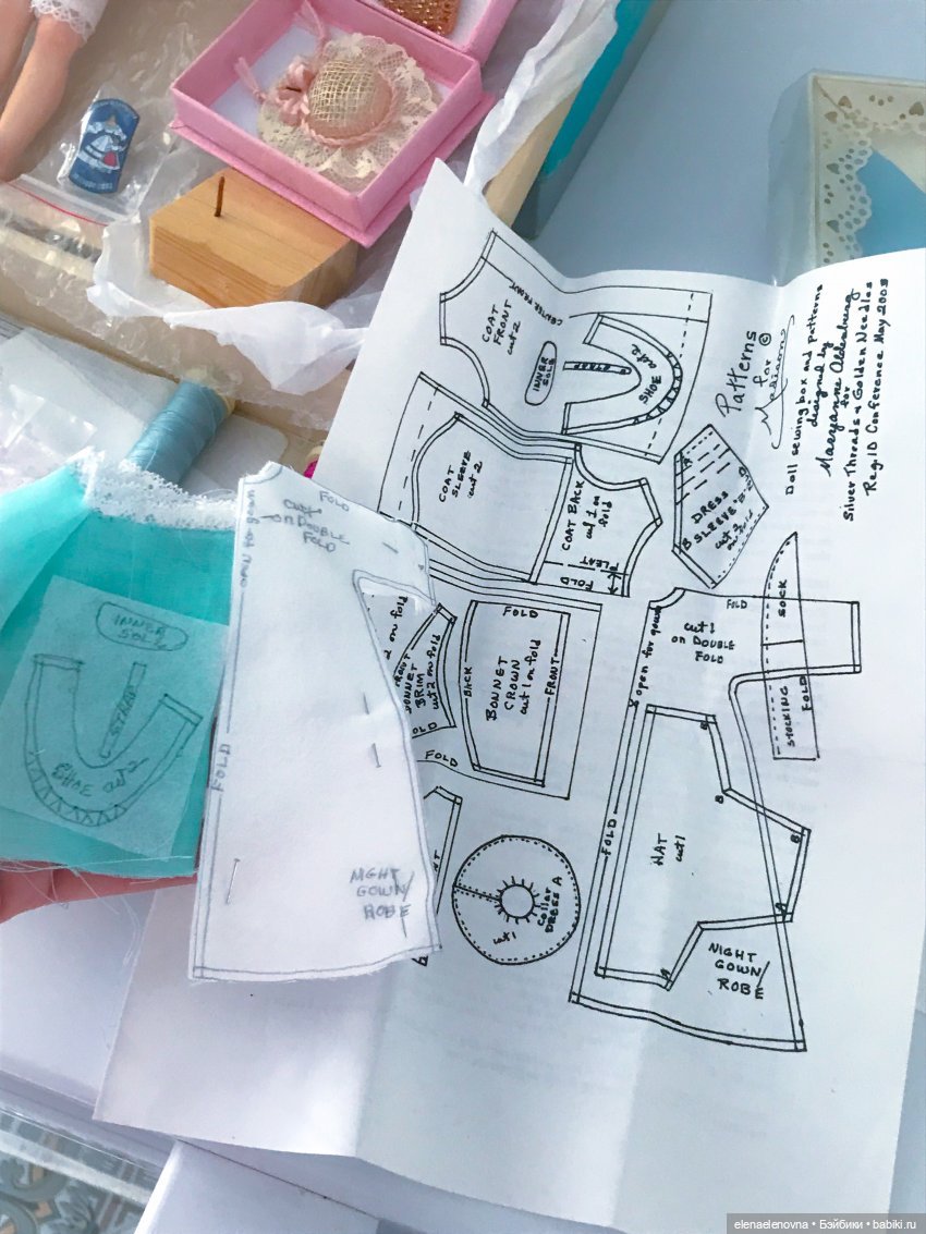 Maryanne Oldenburg, Madison and her sewing box (Мэдисон и ее швейная коробка) (фото 9)