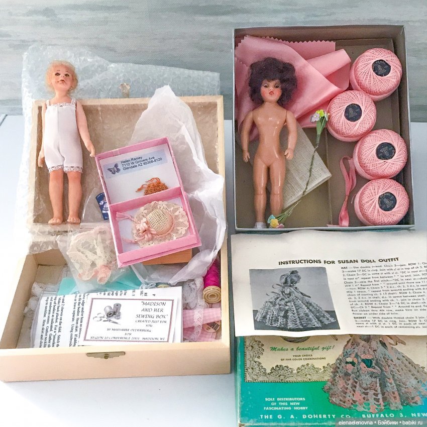 Maryanne Oldenburg, Madison and her sewing box (Мэдисон и ее швейная коробка)