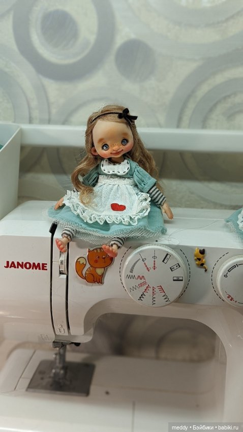 Авторская кукла Ирины Плотниковой Алиса (фото 4)