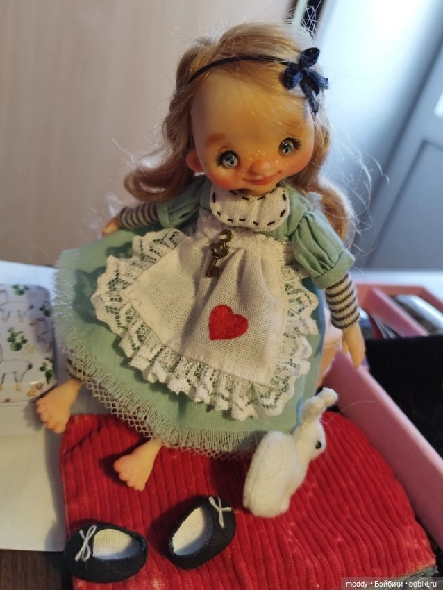 Авторская кукла Ирины Плотниковой Алиса (фото 5)