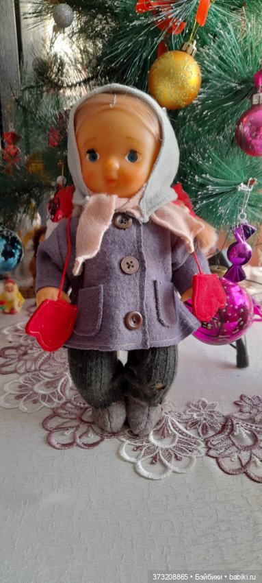 Девочка идет на прогулку — Винтажные куклы и игрушки детства