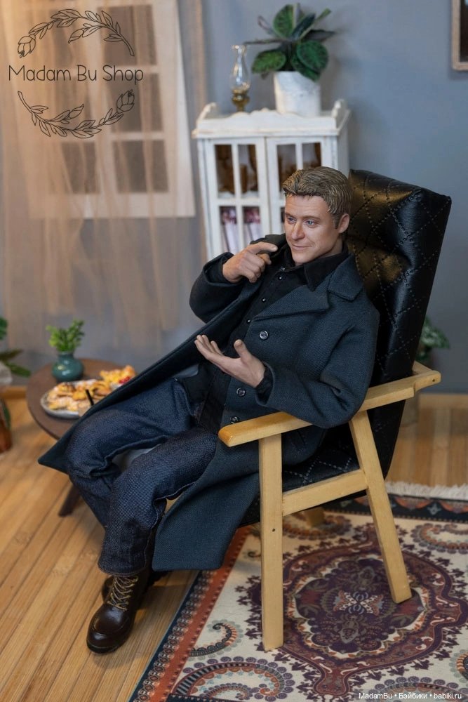 Кастом экшн-голова Алана Тьюдика 1/6 CКИДКА (фото 4)