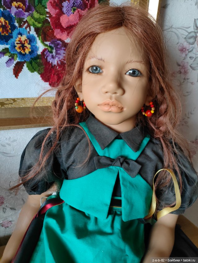 Русская девочка Madina (Мадина) от Annette Himstedt,1995/1996 (фото 9)