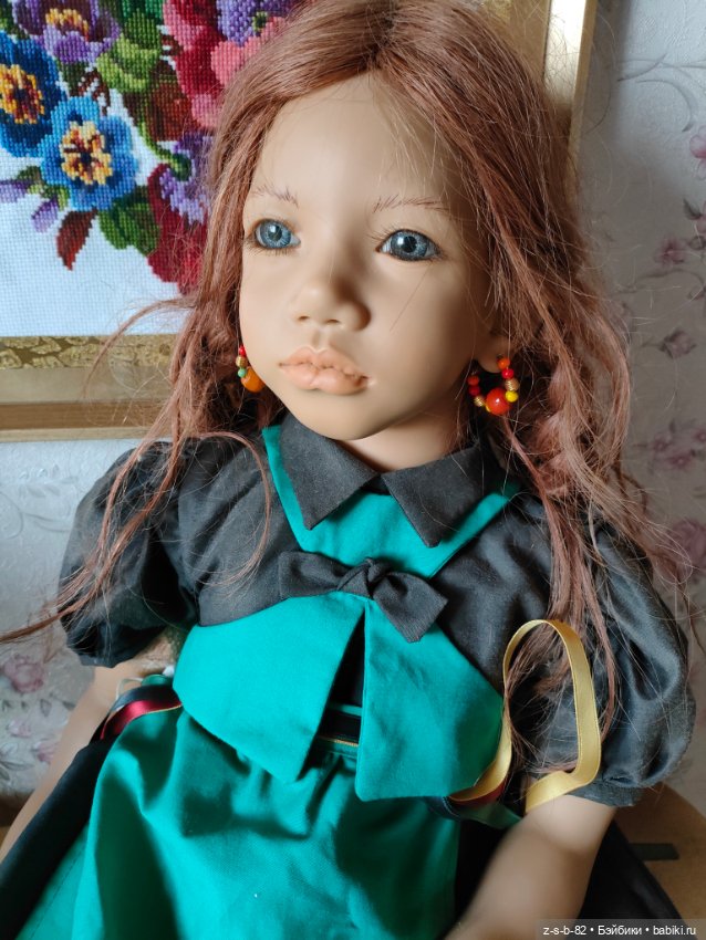 Русская девочка Madina (Мадина) от Annette Himstedt,1995/1996 (фото 7)