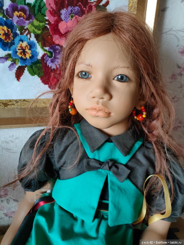 Русская девочка Madina (Мадина) от Annette Himstedt,1995/1996 (фото 8)