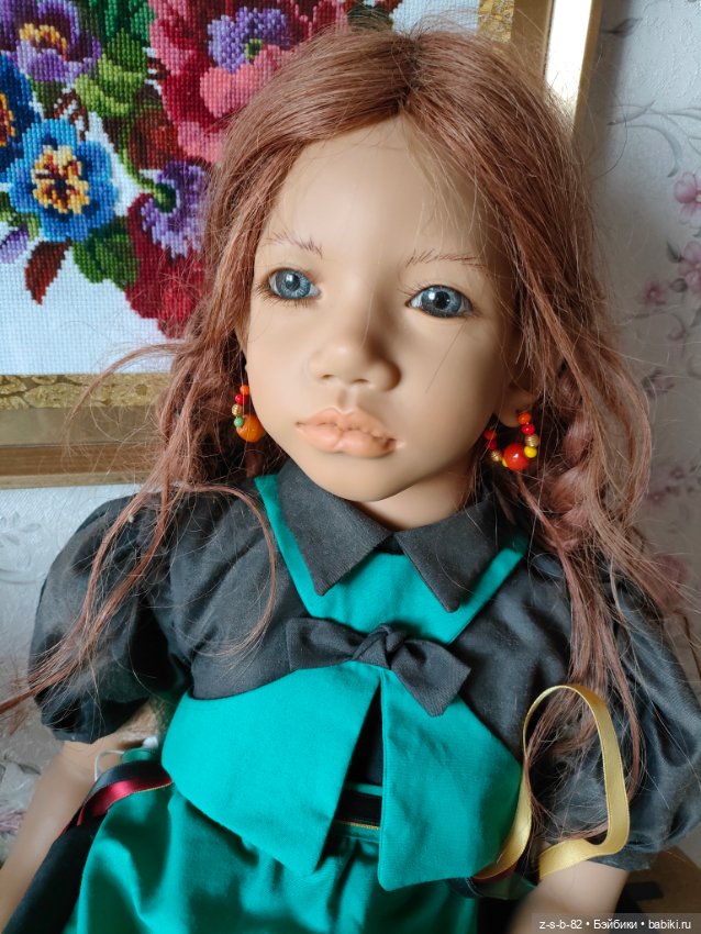 Русская девочка Madina (Мадина) от Annette Himstedt,1995/1996 (фото 10)