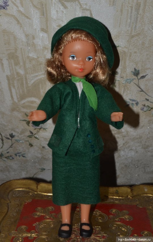 Винтажная куколка AH/G,VEB Brandenburg Puppenwerk Görzke,ГДР