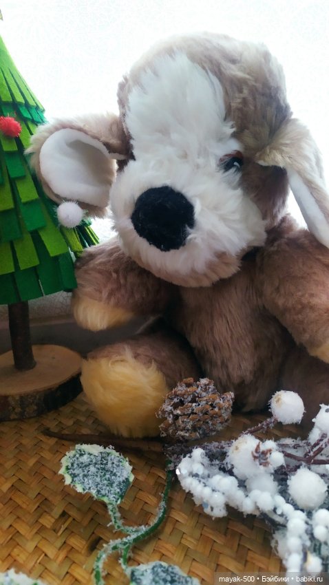 Лот старинных милых игрушек собачка и ежик (фото 3)