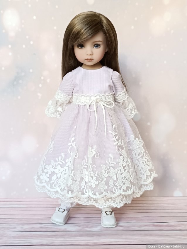 Платье для кукол Little Darling от Dianna Effner