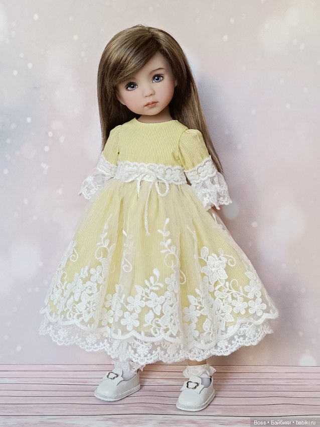 Платье для кукол Little Darling от Dianna Effner