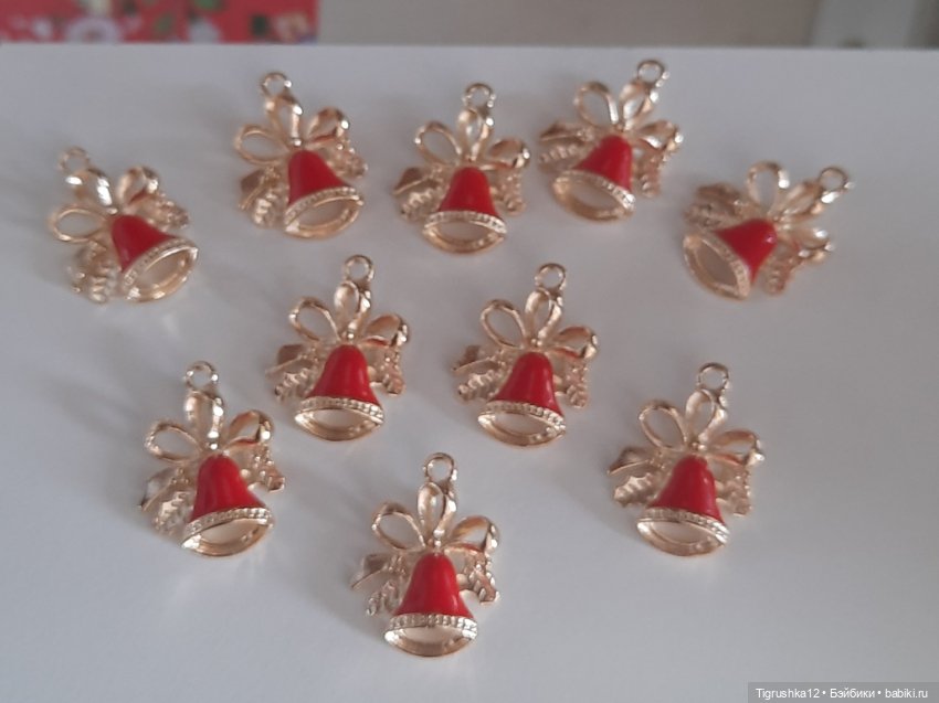 Подвески колокольчики — Миниатюра для кукол (фото 3)