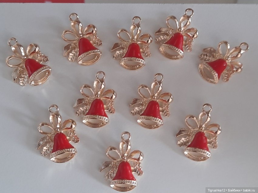 Подвески колокольчики — Миниатюра для кукол