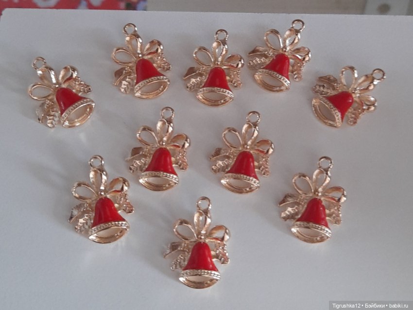 Подвески колокольчики — Миниатюра для кукол (фото 4)