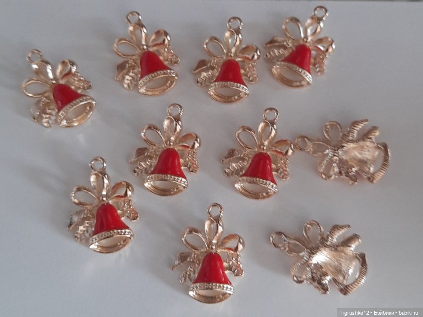 Подвески колокольчики — Миниатюра для кукол (фото 5)