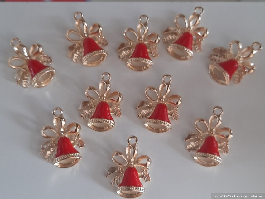 Подвески колокольчики — Миниатюра для кукол (фото 2)