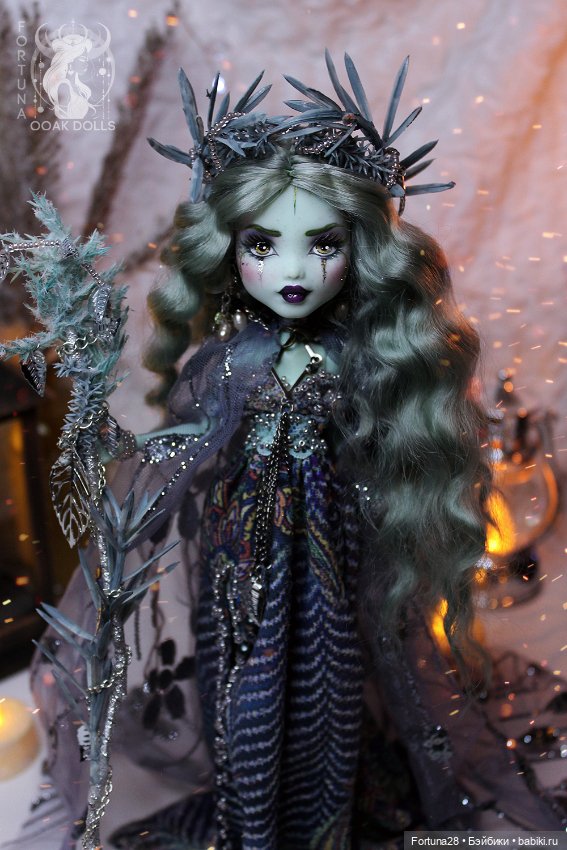 ООАК Monster high Монстер Хай Ведьма Сильвия (фото 7)