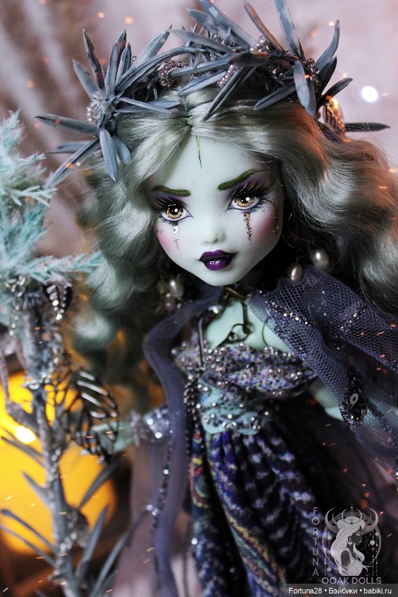 ООАК Monster high Монстер Хай Ведьма Сильвия (фото 6)