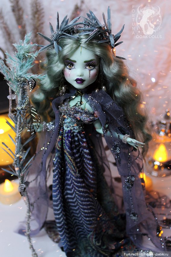 ООАК Monster high Монстер Хай Ведьма Сильвия (фото 5)